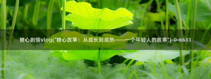 糖心vlog打糍粑:糖心剧情vlog(\